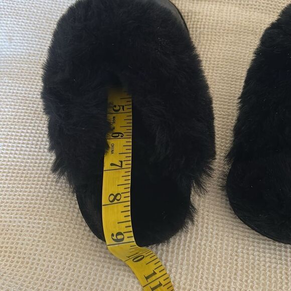 Bear paw Loki Exotic Black Sequin Slippers, Size 6, NWOT - Picture 12 of 12